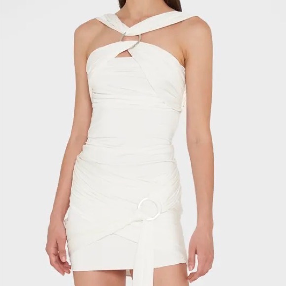 The Attico Ginnie Cutout Jersey Halter Top, size 44. NWT - Picture 11 of 16